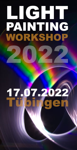 Lightpainting Einsteiger Workshop am 17.7.2022 in Tübingen