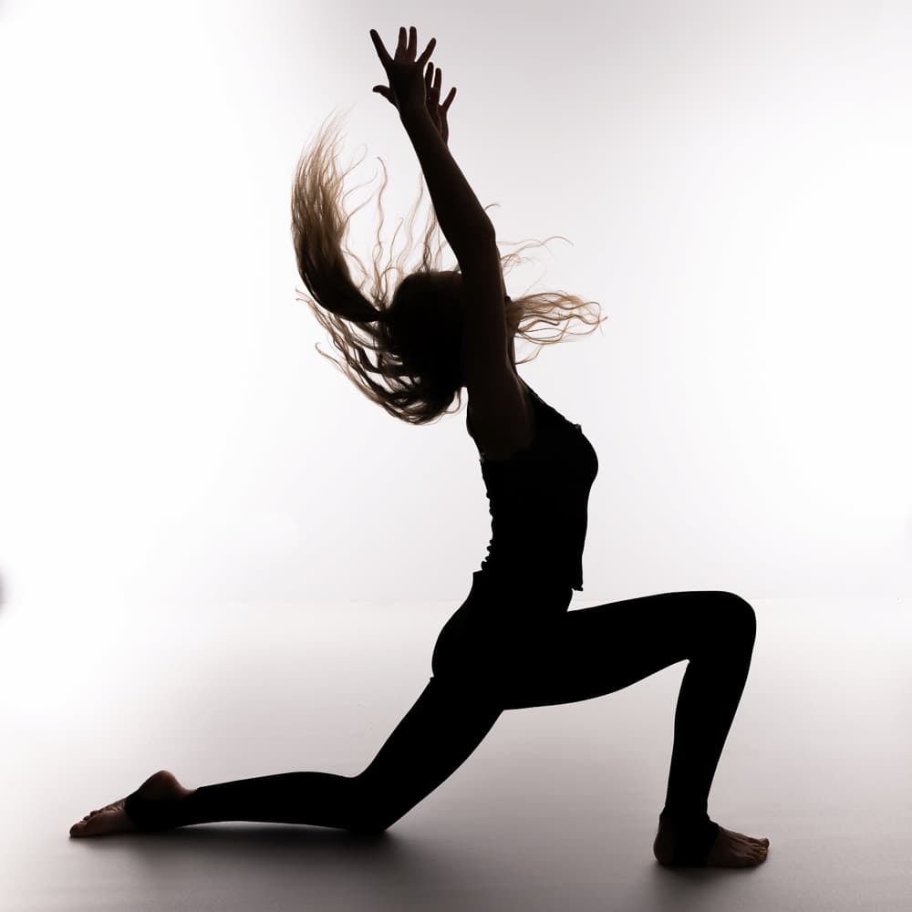Bilderserie: Yoga in Silhouette Nr 1