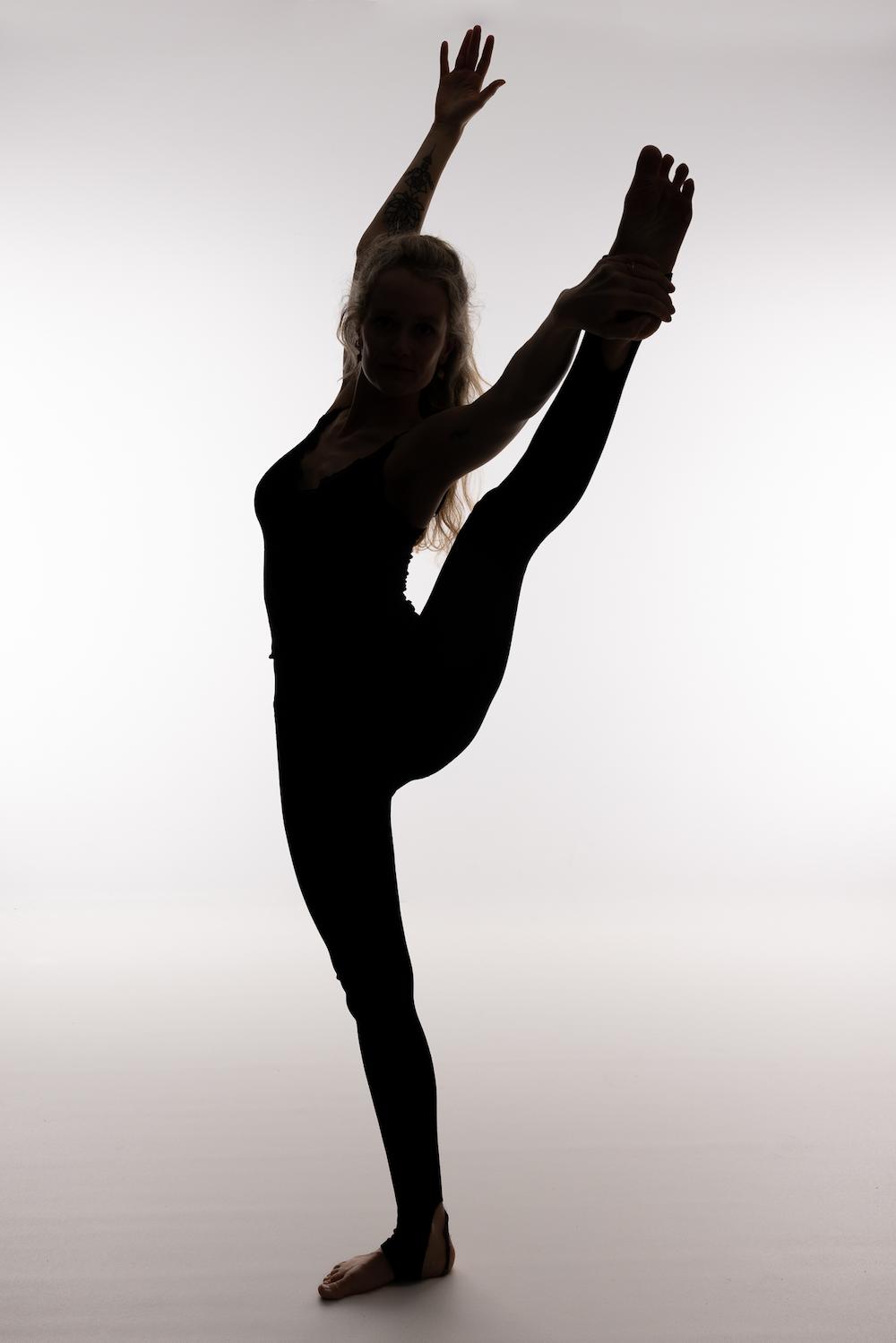 Bilderserie: Yoga in Silhouette Nr 3